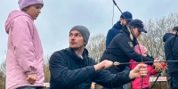 «Выходной с папой» прошел на военно-спортивном полигоне Центра «Архангел» на острове Краснофлотский - Единая Россия
