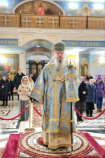Митрополит Корнилий 7 декабря совершил всенощное бдение в Архангельске