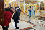 Митрополит Корнилий 7 декабря совершил всенощное бдение в Архангельске
