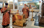 Митрополит Корнилий совершил всенощное бдение в канун праздника святой великомученицы Варвары