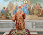 Митрополит Корнилий совершил всенощное бдение в канун праздника святой великомученицы Варвары