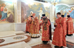 Митрополит Корнилий совершил всенощное бдение в канун праздника святой великомученицы Варвары