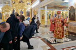 Митрополит Корнилий совершил всенощное бдение в канун праздника святой великомученицы Варвары
