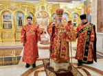 Митрополит Корнилий совершил всенощное бдение в канун праздника святой великомученицы Варвары