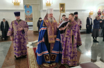 Митрополит Корнилий совершил заупокойное богослужение в канун четвертой великопостной субботы