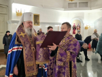 Митрополит Корнилий совершил заупокойное богослужение в канун четвертой великопостной субботы
