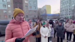 Стоп-кадр из видеообращения жильцов