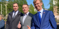 В Новодвинске открыли современный стадион для детей и взрослых - Единая Россия