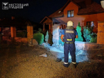 Фото с места падения беспилотника в Белгородской области  | Источник: Настоящий Гладков / Telegram