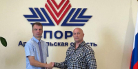 Министр спорта Поморья Андрей Щелоков – куратор программы «Защитники. Под крылом Архангела» - Центр спортивной подготовки Водник