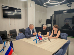 Участник программы «Защитники. Под крылом Архангела» знакомится со сферой образования региона