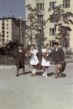 Московская школа № 1 в 1960-х. Вариант, встречающийся редко | Источник: pastvu.com