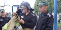 Подростки АВК соревновались в пожарно-прикладном деле - УФСИН