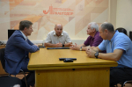 Слушатель программы «Защитники. Под крылом Архангела» Сергей Поляков ознакомился с деятельностью Архангельскавтодора