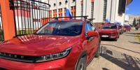 В Архангельске вдарили автопробегом в честь Дня Государственного флага - Tv29.Ru
