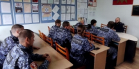 Следователь Приморского межрайонного следственного отдела провел правовое занятие с сотрудниками Росгвардии - Следственный комитет