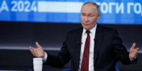 В прошлый раз выступление президента длилось почти 4 часа | Источник: Артем Устюжанин / MSK1.RU - 29.Ru