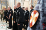 В Архангельске управление Росгвардии завершило Декаду солидарности в борьбе с терроризмом общей молитвой в храме