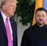 Трамп и Зеленский у Белого дома | Источник: Alex Brandon / AP Photo - 29.Ru