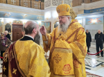 Митрополит Корнилий 15 ноября совершил всенощное бдение в Архангельске