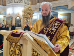Митрополит Корнилий 16 ноября совершил Божественную литургию в кафедральном соборном храме Архистратига Божия Михаила