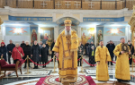 Митрополит Корнилий 16 ноября совершил Божественную литургию в кафедральном соборном храме Архистратига Божия Михаила