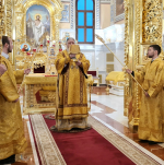 Митрополит Корнилий 16 ноября совершил Божественную литургию в кафедральном соборном храме Архистратига Божия Михаила