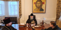 Митрополит Корнилий возглавил совещание по вопросам художественного оформления Михаило-Архангельского собора - Архангельская епархия