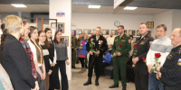 В Северодвинске открылась выставка «Карандашом о мужестве» - ИА Dvina29