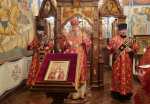 Митрополит Корнилий совершил всенощное бдение в канун праздника святой великомученицы Варвары