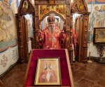 Митрополит Корнилий совершил Божественную литургию в праздник святой великомученицы Варвары