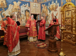 Митрополит Корнилий совершил Божественную литургию в праздник святой великомученицы Варвары