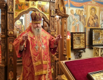 Митрополит Корнилий совершил Божественную литургию в праздник святой великомученицы Варвары