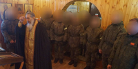 Воины космических войск вознесли молитвы Богу перед пуском ракеты с космодрома Плесецк - Архангельская епархия