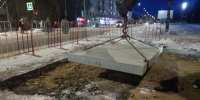 Улица Вологодская в конце декабря 2025 года. Фото: «Росводоканал Архангельск» - News29.Ru