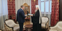 Состоялась встреча митрополита Корнилия и заместителя губернатора Архангельской области Андрея Рыженкова - Архангельская епархия