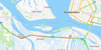 Под Архангельском образовалась автомобильная пробка на 8 километров - ИА Северные Новости