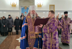 Митрополит Корнилий совершил заупокойное богослужение в канун третьей великопостной субботы
