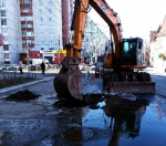 В Архангельске аварию на проспекте Ломоносова устраняют в ускоренном режиме