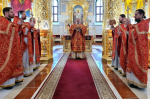 Митрополит Корнилий 3 мая совершил Божественную литургию в Архангельске