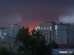 Зарево от пожара видно издалека | Источник: читатель «Городских медиа»