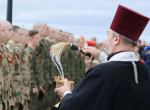 В Архангельске у стен кафедрального собора прошла торжественная отправка призывников