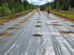 В Поморье идет ремонт трассы Карпогоры – Сосновка – Нюхча 