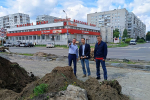Преображается территория по улице Ломоносова в Северодвинске