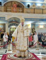 Митрополит Корнилий 22 августа совершил всенощное бдение в Архангельске