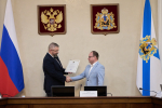 В Архангельске строителям вручили областные и ведомственные награды