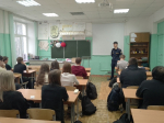 Сотрудники ИК-29 встретились с молодежью Плесецкого округа