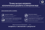Направление исполнительных документов в электронном виде