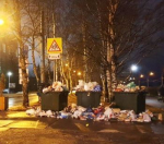 В Архангельске вновь возникли проблемы с вывозом мусора